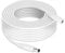 Tonton CCTV Power Extension Cable 5M(16.5ft), 2.1mmx 5.5mm Female to Male 12V DC Extension cable for Tapo C110,C211,C510W,TC70 Cameras, Router, LED Strip Light, CCTV Cameras, DVR/NVR Recorder,White
