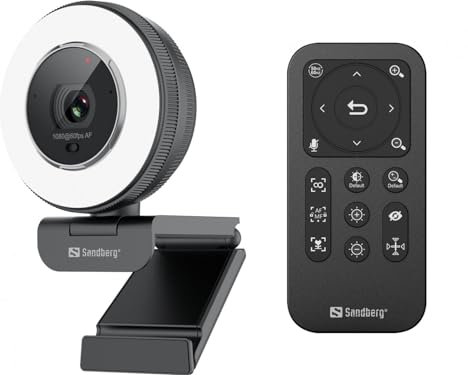 Sandberg Streamer USB Webcam Pro Elite, 134-39