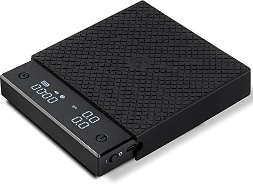 TIMEMORE Black Mirror Basic Pro, 2kg/0,1g, Digitale Kaffeewaage mit Timer, Espresso-Waage, Multifunktionale Barista-Waage, Automatische Zeitwaage für Kaffee, Schwarz