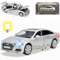 A*U*D*I A6 C8 Limousine Silber 2. Generation Ab 2018 mit Licht und Sound 1/32 Tayumo Modell Auto mit oder ohne individiuellem Wunschkennzeichen