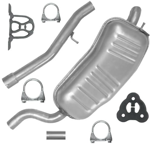 Polmo Auspuff Endtopf für BMW 3er E46 1998-09/2005 2.0 D