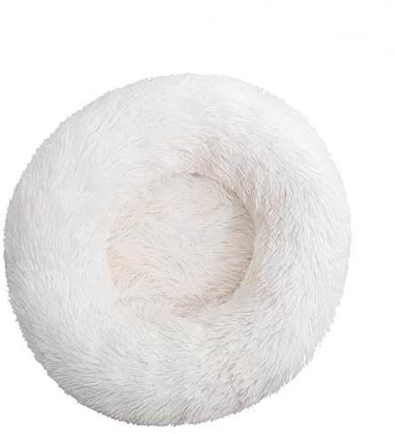 SWZEC hundeliebling Kuscheliges Hundebett Wolke 7 - das Original (70CM,Weiß)