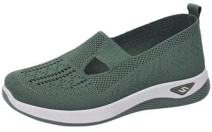 Zapatillas de Deporte de Verano, Zapatos para Caminar de Malla Transpirable, Zapatillas de Deporte con cojín de Aire, Sandalias Suaves y cómodas, Zapatos Deportivos para Senderismo (41,Blau)