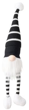 BOLTZE Kuno Kantenhocker Wichtel schwarz weiß 60,7cm (1 Stück)