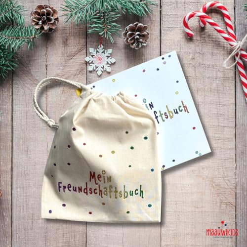 Freundebuch & Tasche Pünktchen