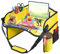 Generico HNCY Vassoio da Viaggio, Tavolino Bambini da Seggiolino Auto con Lavagna da Disegno, Organizzatore per Seggiolino Auto con Scomparti Multiuso, Kids Travel Tray Facile da Pulire (Auto)