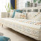 Nitoope Bohème Stil Sofa Überzug Sofabezug, Chenille Couch überzug Sofa Sitzkissenbezug, Sofaschoner rutschfest, Sofabezug 1 2 3 Sitzer Couch überzug, Einfache und schöne Muster, für Wohnzimmer