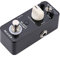 Mooer Black Secret Micro Mini Distortion E-Gitarren-Effektpedal True Bypass Vintage Turbo für E-Gitarristen, Schwarze Aluminiumlegierung