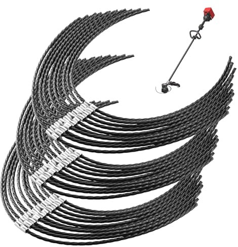 30 pezzi F016800431 filo per decespugliatore Bosch, filo di ricambio per decespugliatore elettrico AFS 23-37, 37 cm × 3,5 mm