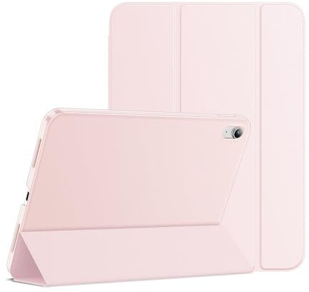 Étui Smart Cover iPad 10.9 Pouces 10eme Generation (2022) Rose à Rabat avec Support
