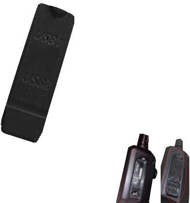 XINGBIRDS Ersatz USB Port Abdeckung für Uniden SDS100 Scanner, Staubstecker für USB-Ladeanschluss