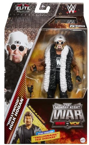 WWE Hollywood Hulk Hogan NWO 2025 Mattel Elite Collection Monday Night Wars Series 7 Wrestling Actionfigur Spielzeug
