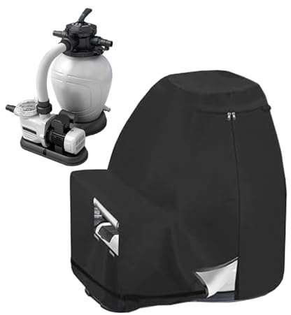 Pool Sand Filter Cover,Waterproof Pool Pump Sand Filter Cover - UV Resistant Protection Sunscreen Enclosure for Ground Pond Swimming Backyard Deck Shed Outdoor