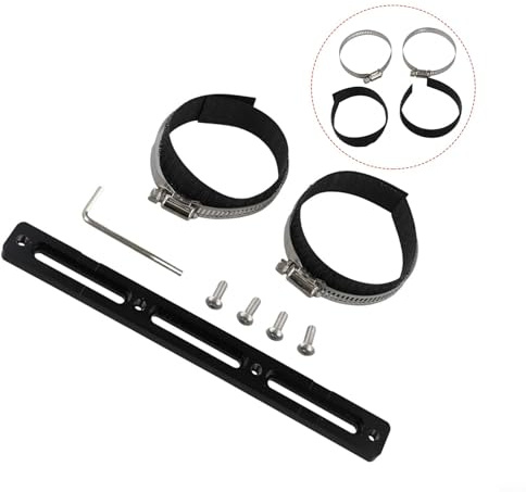 Tidgel for Hailong Electric Bike for battery Bracket Mount for Simple Tube Frame, Disc Brake Support Kit with Hardware, Black