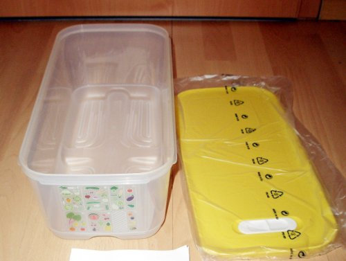 Tupperware Oase climatique, Prima Klima 6,1 L Jaune NEUF