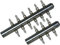 Pondh2o 8 Way Airline Gang Valve Manifold, Stainless Steel Air Pump Manifold 8 Ports for Aeration Distribution Air Flow Splitter Lever Control Valve for Koi Fish Ponds, Fish Tanks and Aquariums