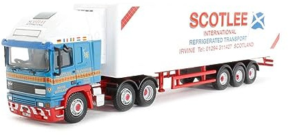 Oxford Diecast 1:76 ERF EC Olympic 40ft Fridge Scotlee Transport Collectable model 76EC001