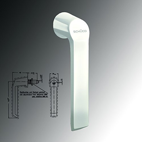 Schüco Fenstergriff Riegelstangenbeschlag & Schüco Beschlag 2000 / Fensterprofilsystem Schnicks