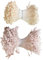 720 Stü 6 cm Künstliche Perle Doppelknospen Staubblatt Stempel Beige Und Rosa