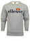 Ellesse Mens SL Succiso Sweatshirt, Grey Marl, LGE