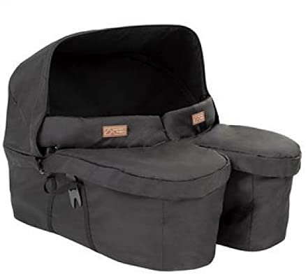 Mountain Buggy Bañera doble Carrycot Plus para gemelos, color negro