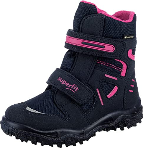 Superfit Husky Gore-Tex à Rembourrage Chaud Après-Ski, Bleu/Rose 8020, 42 EU
