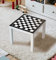 MyMaxxi | selbstklebende Tischfolie blasenfrei verkleben Schachbrett Schach 01 Spielfolie kompatibel mit IKEA Lacktisch 78 x 78cm Aufkleber Sticker Kinderzimmer Spieltisch Brettspiele