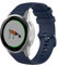 Wownadu Correa Quick Release 18mm Compatible para Garmin Vivoactive 4S/ Vivomove 3S/ Venu 3S/ Venu 2S, Correas Azul Recambio Sport Silicona Pulsera para Forerunner 255S/ 255S Music/ 265S