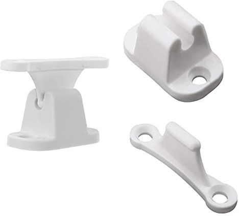 Yitaocity 2 Pair Door Retainer Kit T Shape Door Stop Retaining Catch Holder Door Stopper Resile Nylon Stopper Limiters for for Camper RV Motorhome Caravan Campervans