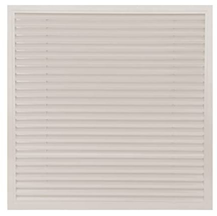 Liveinu Griglia Di Ventilazionegriglia D'Aria Rettangolare Per Porte Degli Armadi Scarpiere E Griglia D'Aria In Alluminio Aiuta I Tuoi Mobili A Ventilare, Griglia Di Scarico 50x50cm Beige