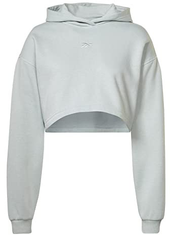 Reebok Damen Workout Ready Yoga Langarm Sweatshirt,Baked Clay,M