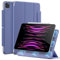 ESR Cover per iPad PRO 12.9” (2022/2021/2020, 6a/5a/4a Gen), Custodia Magnetica con Supporto Completo per Pencil 2, Aggancio Magnetico, Supporto a Due Posizioni, Auto Attivazione/Standby, Viola