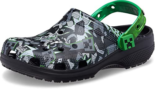 Crocs Unisex Erwachsene Minecraft Classic Clog Clog, Multi, 42/43 EU