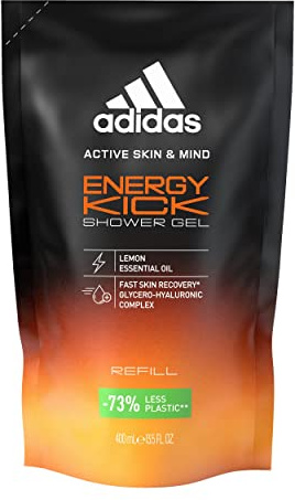 Adidas - Active Skin & Mind – Energy Kick Men's Refill 400 ml