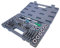 Filiera Per Filettature Filiere Maschi Femmine Set 40 Pezzi Kit di maschi e filiera M3-M12 Maschio e Filiere Matrice Metrica Con Valigetta In Plastica