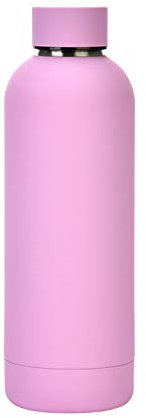 50 0ml Botella de agua helada al aire libre de acero inoxidable Taza de agua deportiva portátil personalizada botellas de agua aisladas botella de agua de metal ( Size : 501-600ml , Color : Verde )