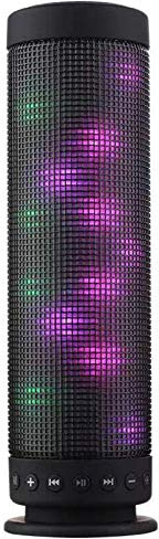 HHUARI Soundbar Colors Led Lights, Home Speaker with Powerful Bluetooth 5.0 with Stage Lighting Effects, 3D Power Supply Support can Meet More Use Environments The New