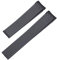 EAMOM 22 mm wasserdichtes Armband-Uhrenarmband aus Gummi für Tag Heuer Aquaracer 300 Way201b(Black,20mm)