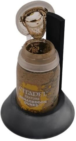 HobbyHold Paint Holder for Citadel Paint with Lid Blocking - Sturdy Paint Holder - Warhammer & Miniature Painting - Paint Rack Citadel Paint Stand - Model Paint Rack Organiser