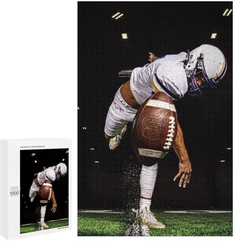 Football Player 1000 Teile Puzzles Für Erwachsene Und Kinder Ab 12 Jahren 1000 PCS
