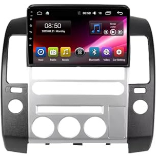 Car Radio para Nissan Pathfinder R51 2004-2009 9 Pulgadas Android 15 Autoradio con Wireless Carplay Android Auto para, 4 Core 2G+64G