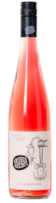 Gruber Röschitz St. Laurent Rosé Klassik Bio (1 x 0,75l) – Trockener Bio Roséwein aus Österreich, fruchtig & frisch mit Erdbeere & Pomelo, veganer Sommerwein aus dem Weinviertel