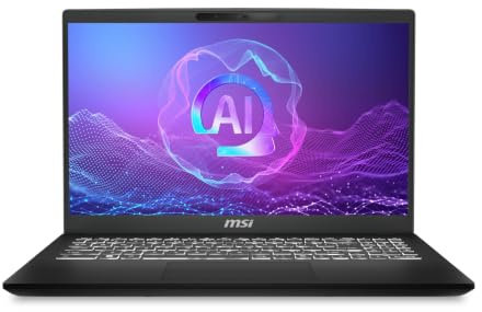 msi Modern 15 H AI C2HMG-269IT Notebook Portatile, Intel Core Ultra 9 285H, Display Laptop 15.6 FHD IPS, Computer con 32 GB RAM DDR5-5600MHz, 1 TB NVMe SSD PCIe, Intel Arc Graphics, Windows 11 Home