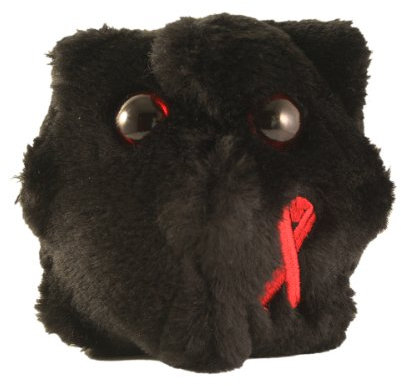 GIANT Microbes Stofftier / Plüsch Figur: AIDS - HIV (Human Immunodeficiency Virus)
