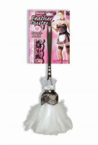 French Maid Deluxe Costume Feather Duster