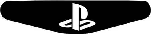 Play Station PS5 und PS4 Lightbar Sticker Aufkleber Playstation (schwarz)