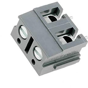 5X DG300-7.5-02P-11-00A(H) Klemmleiste für Printmontage mit 90°-Winkel 7,5mm Weg