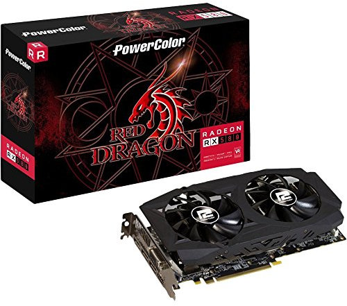 Powercolor AXRX 580 8GBD5-3DHDV2/OC Carte Graphique ATI Radeon RX 8 Go PCI Express