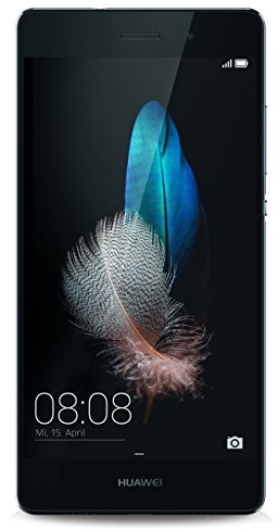 Huawei P8 lite Dual-SIM Smartphone (5 Zoll (12,7 cm) Touch-Display, 16 GB Speicher, Android 5.0) schwarz (Generalüberholt)