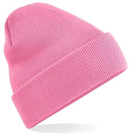 Beechfield Damen Original Cuffed Beanie Baskenmütze, Pink (Dusky Pink), Einheitsgröße